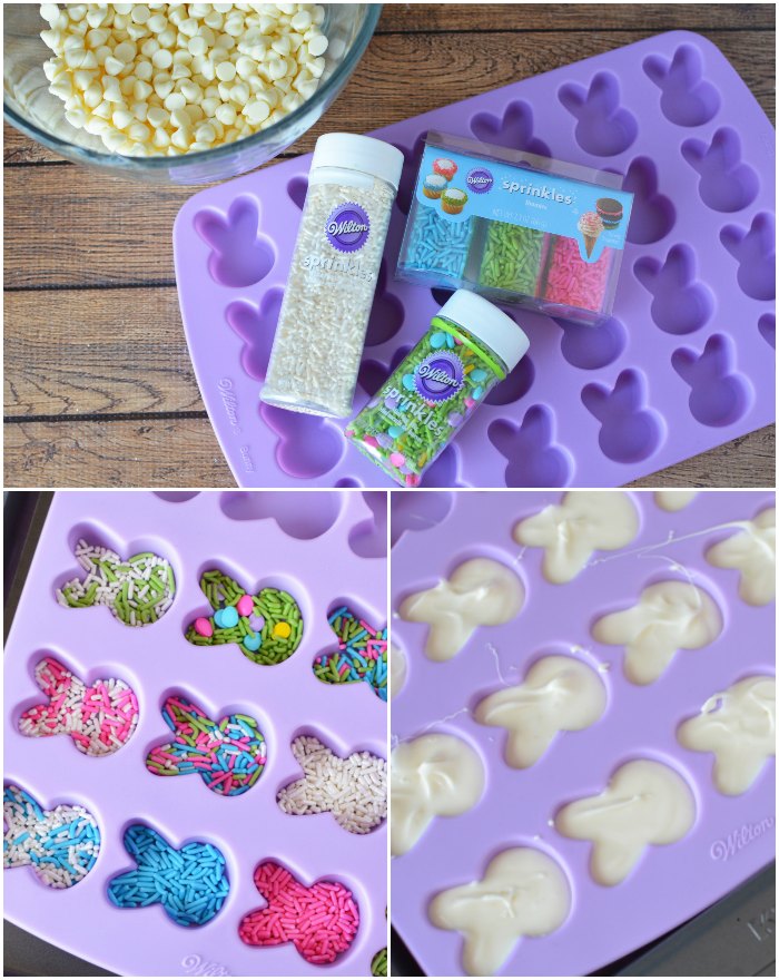 Easy White Chocolate Easter Bunny Candy