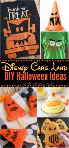 Disney Cars Land Halloween Recipes & Crafts