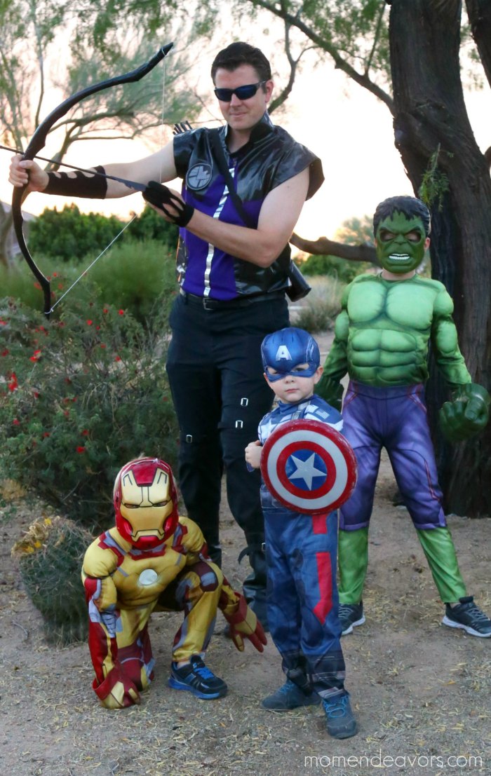 Family Avengers Costumes