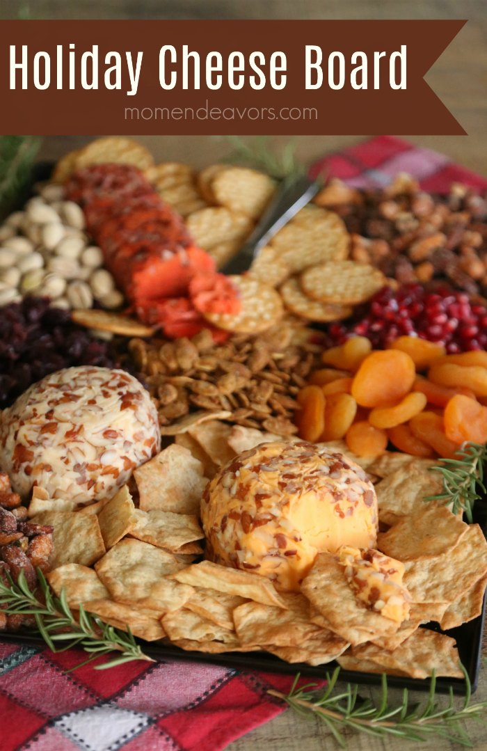 Easy Holiday Cheese Board