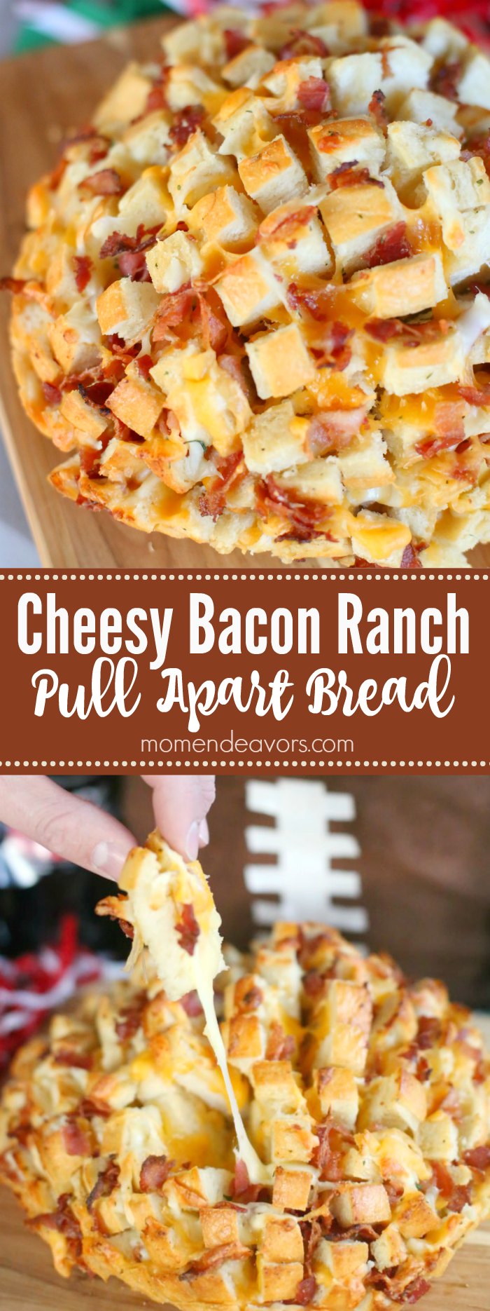 Cheesy Bacon Ranch Pull Apart Bread Recipe
