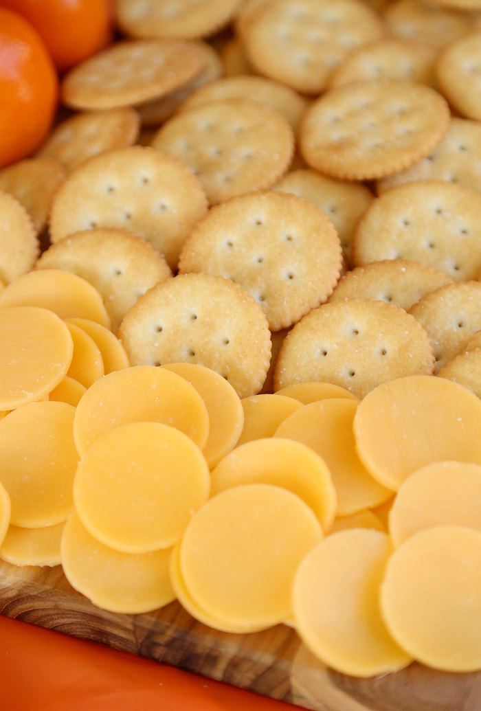 Ritz Crackers & Basketball Cheese