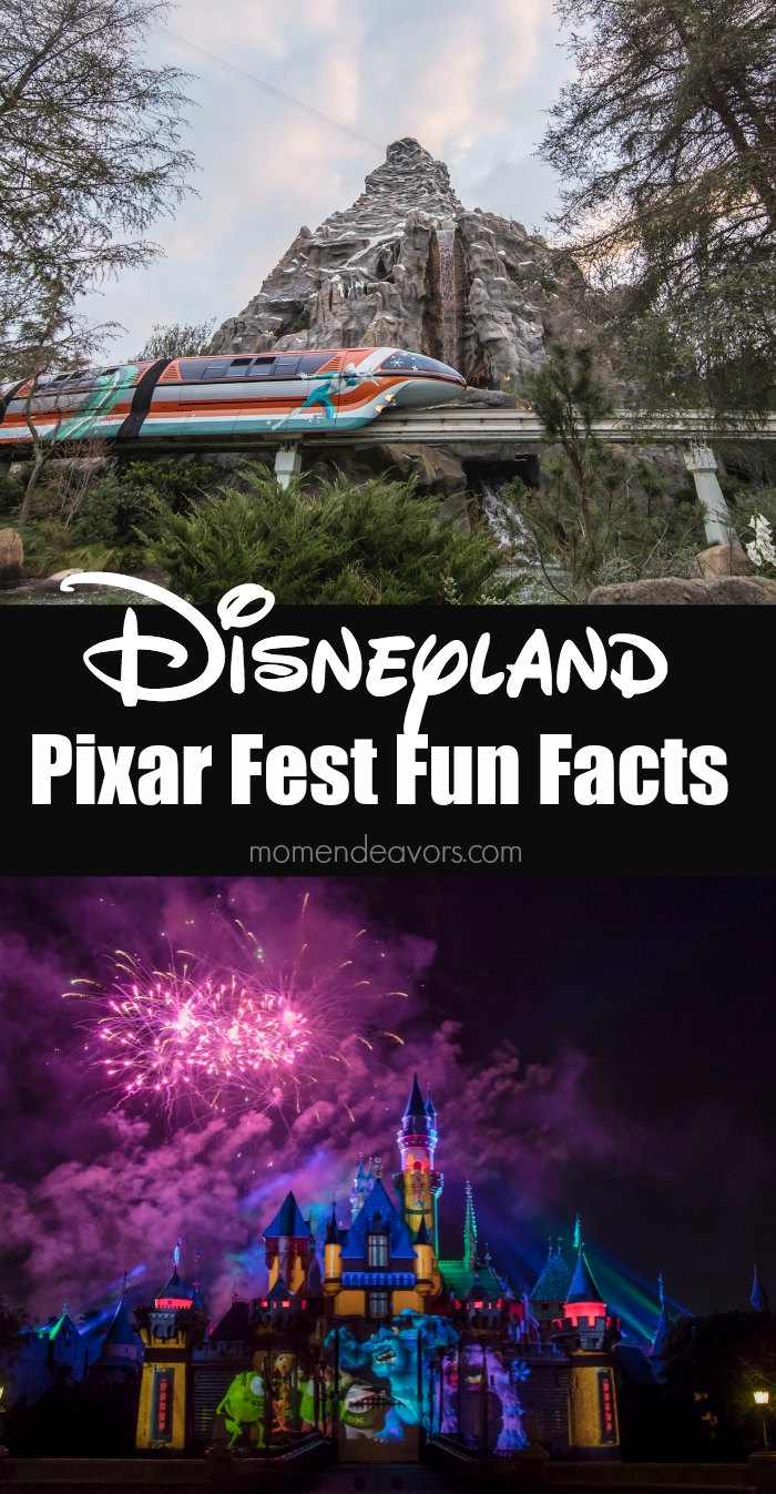 Disneyland Pixar Fest Fun Facts