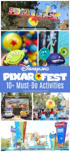 What to do at Disneyland Pixar Fest