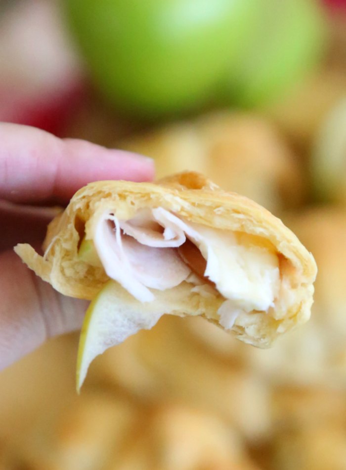 Apple Cheese Crescents