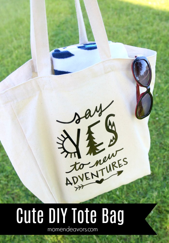 DIY Travel Tote Bag with Cricut EasyPress 2 - Mom Endeavors