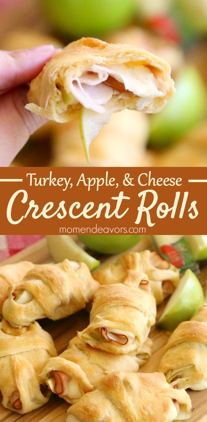 Turkey, Apple, and Cheese Crescent Rolls Recipe