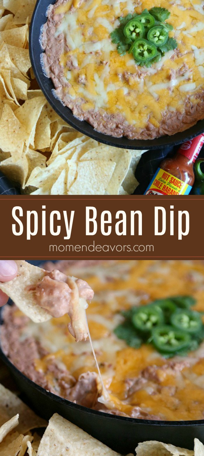 Easy Spicy Bean Dip Recipe