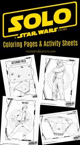 Star Wars Solo Coloring Pages Activity Sheets