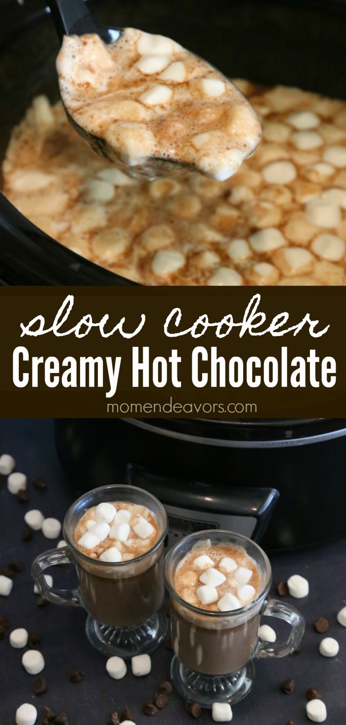 Creamy Crockpot Hot Chocolate