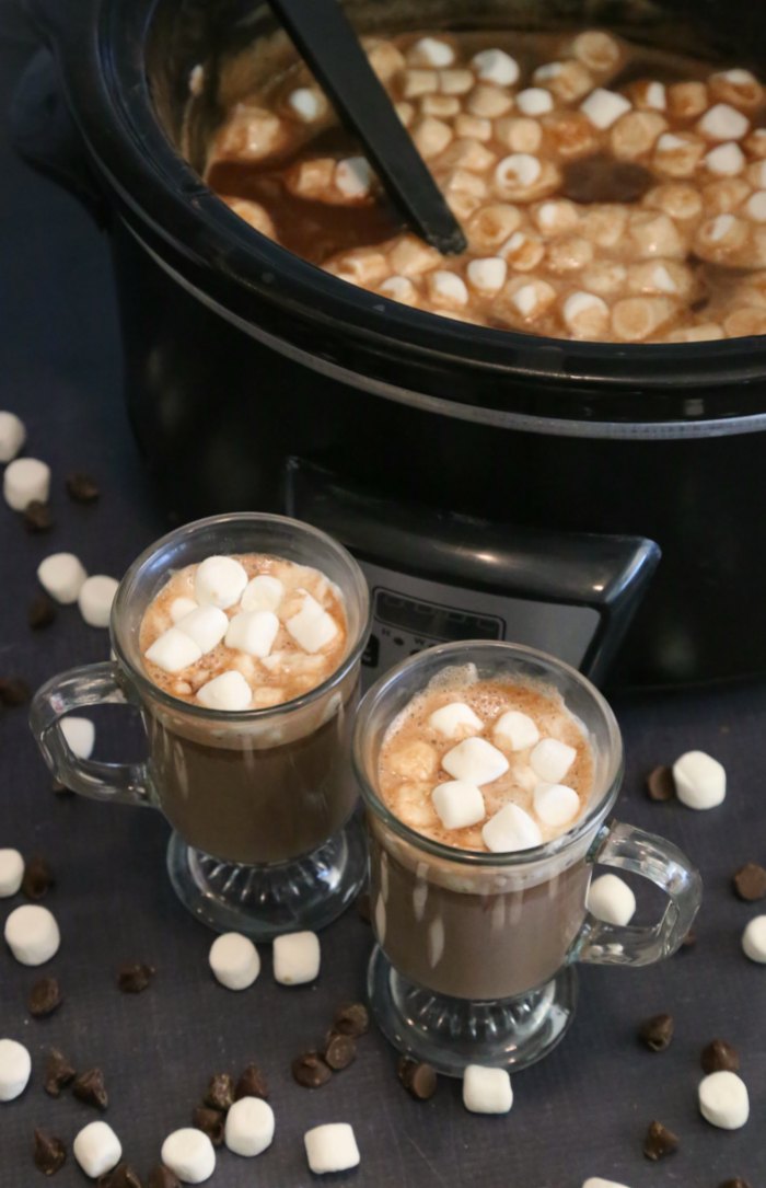Homemade Slow Cooker Hot Chocolate