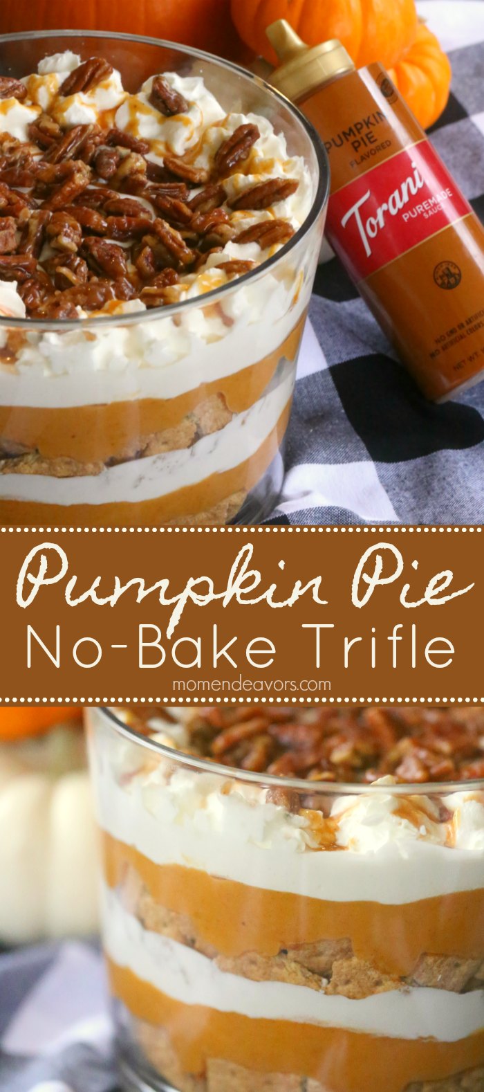 No-Bake Pumpkin Pie Trifle
