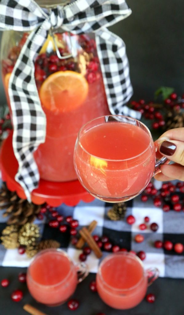 Easy Cranberry Orange Holiday Punch - Mom Endeavors
